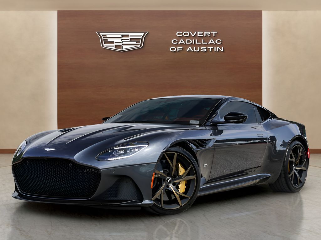 Q Satin Xenon Gray 2019 Aston Martin DBS Coupe Rear-Wheel Drive 8-Speed Automatic