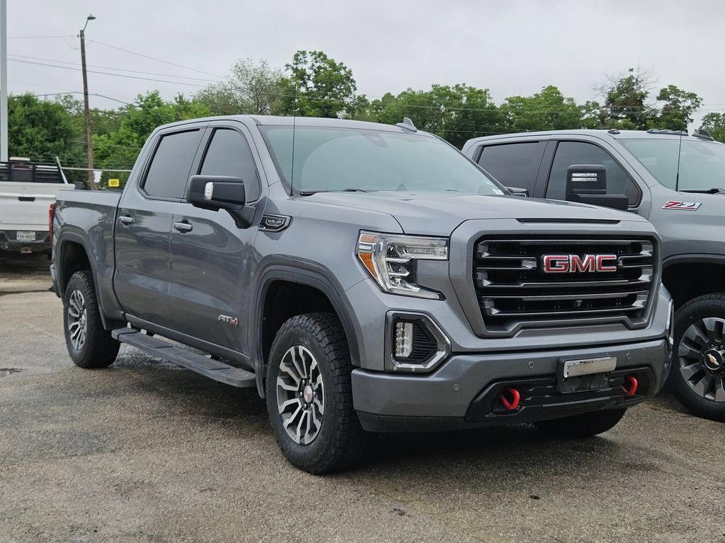 Gray (Satin Steel Metallic) 2021 GMC Sierra 1500 Pickup Truck Four-Wheel Drive Automatic
