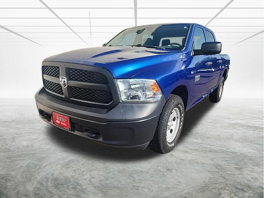 Blue Streak Pearlcoat 2017 RAM 1500 Pickup Truck Four-Wheel Drive 8-Speed Automatic