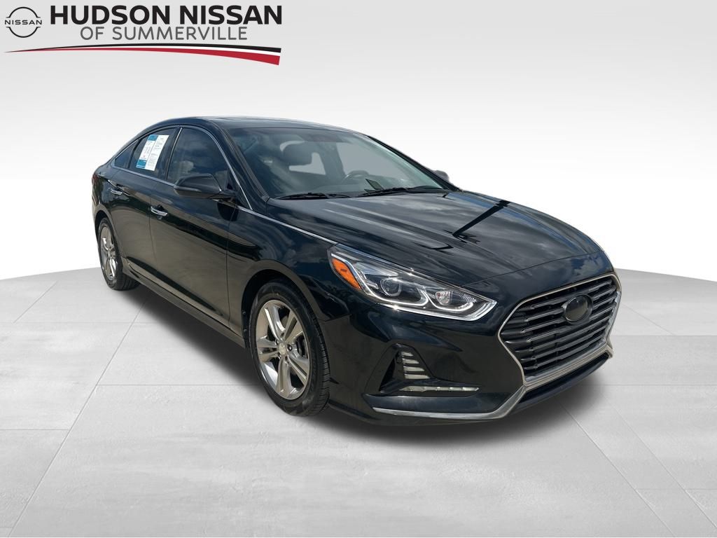 2018 Phantom Black Hyundai Sonata Limited FWD Sedan