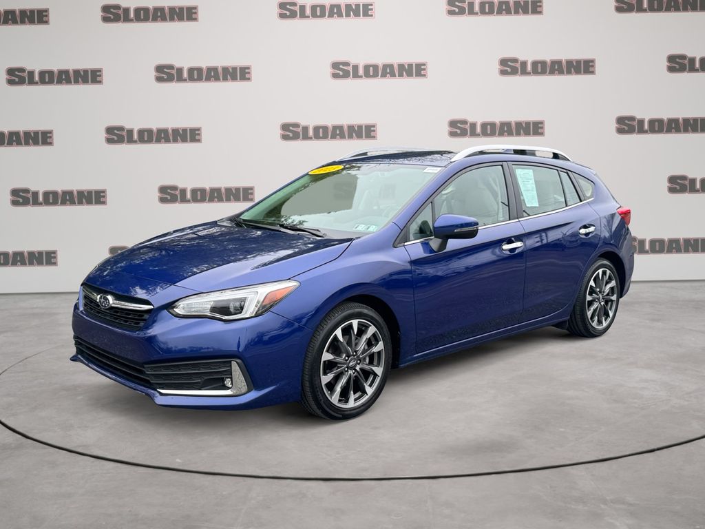 Sapphire Blue Pearl 2023 Subaru Impreza Limited Wagon AWD Wagon All-Wheel Drive Continuously Variable Transmission