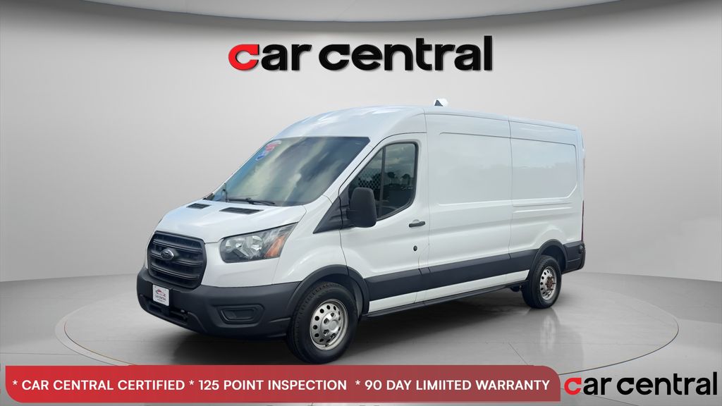 Oxford White 2020 Ford Transit Cargo Van All-Wheel Drive
