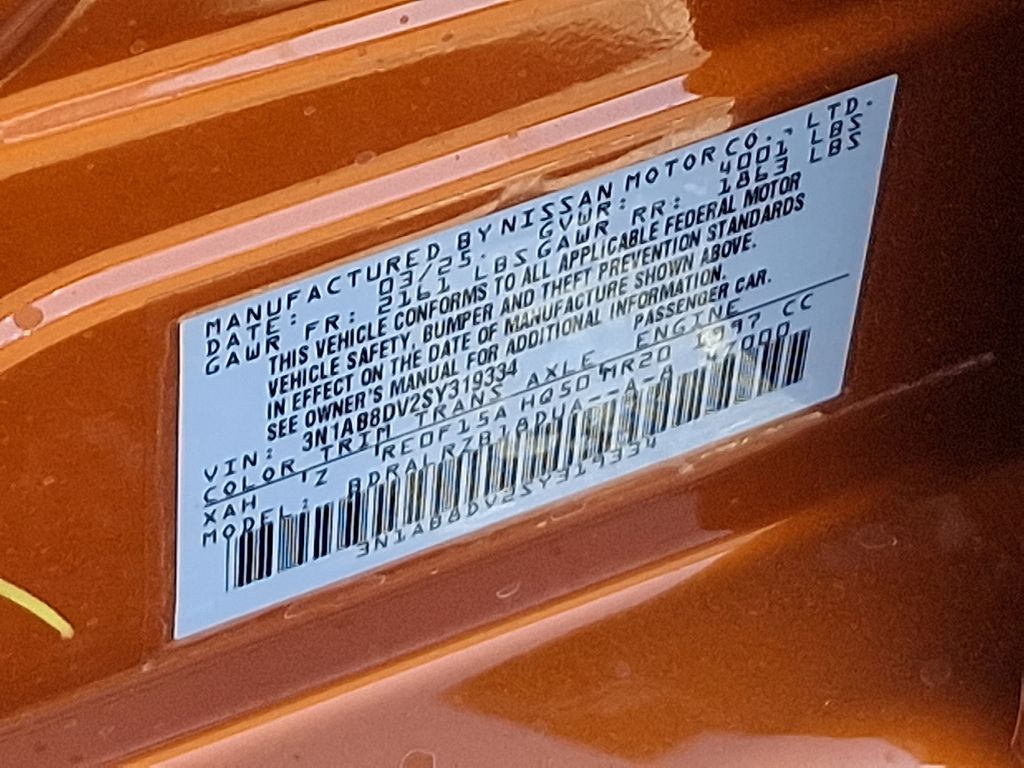 2025 Nissan Sentra SR 9