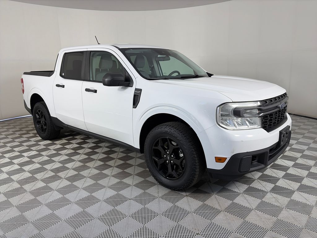 Oxford White 2022 Ford Maverick Pickup Truck All-Wheel Drive 8-Speed Automatic