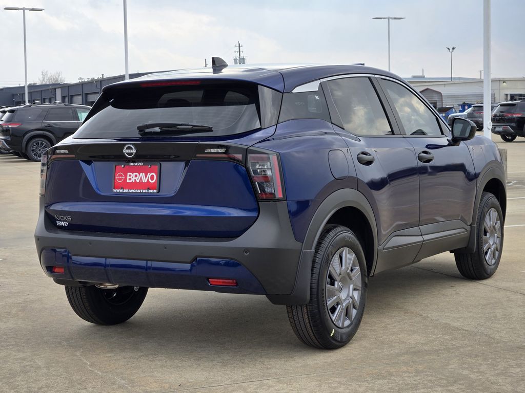 2026 Nissan Kicks S Blue at Bravo Nissan