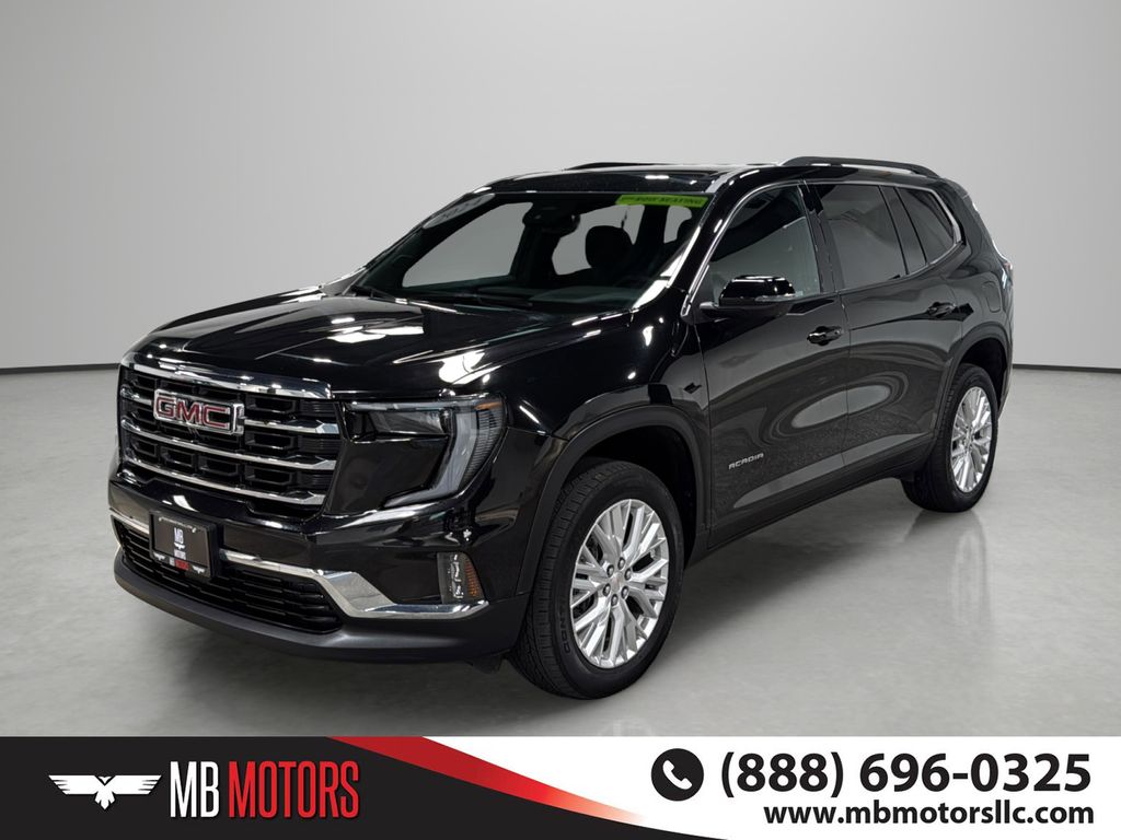 Black (Ebony Twilight Metallic) 2024 GMC Acadia Elevation AWD SUV / Crossover Four-Wheel Drive 8-Speed Automatic