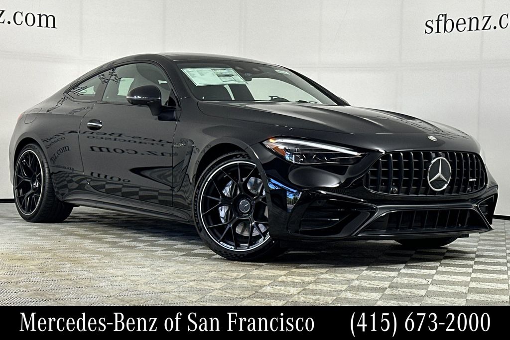 Black 2026 Mercedes-Benz CLE Coupe All-Wheel Drive 9-Speed Automatic