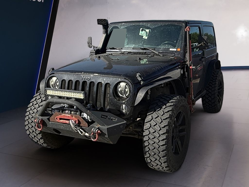 Black Clearcoat 2016 Jeep Wrangler SUV / Crossover Four-Wheel Drive 5-Speed Automatic