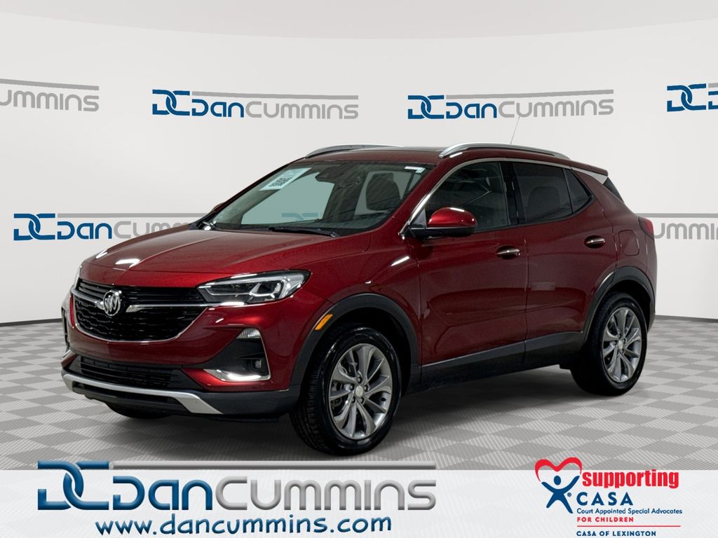 Cinnabar Metallic 2023 Buick Encore GX Essence AWD SUV / Crossover All-Wheel Drive 9-Speed Automatic