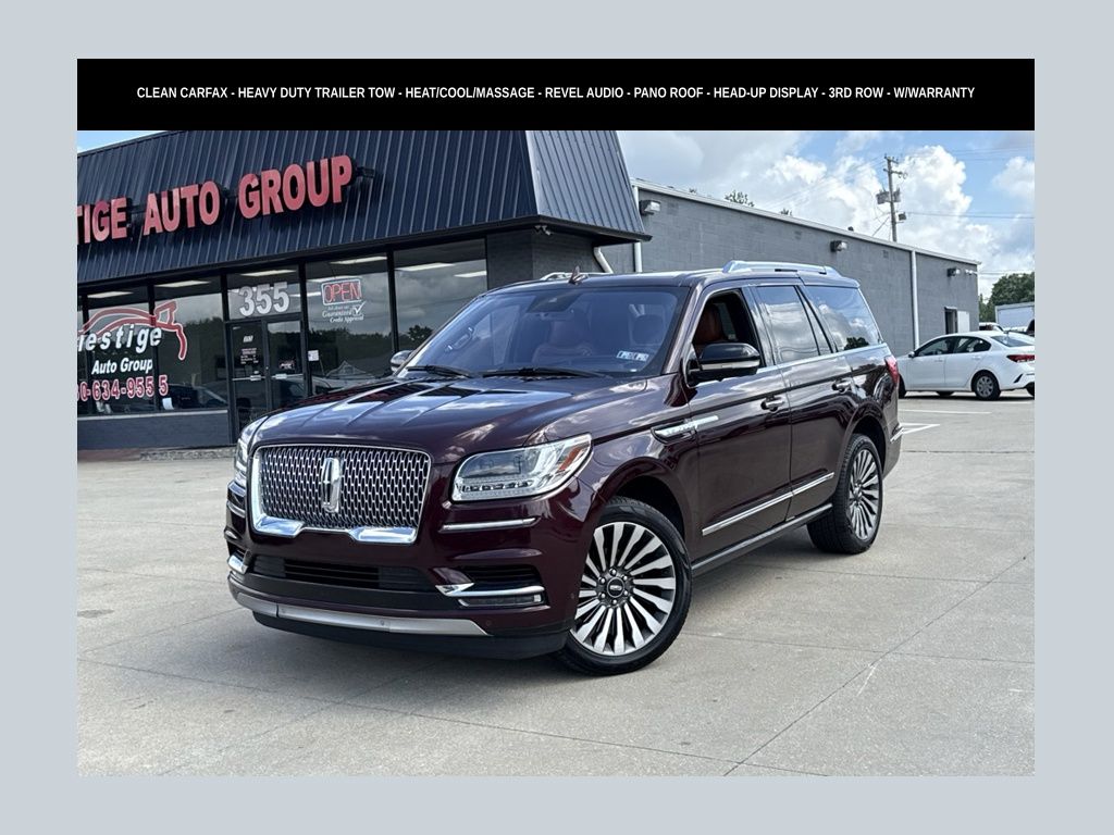 Red (Burgundy Velvet Metallic Tinted Clearcoat) 2019 Lincoln Navigator SUV / Crossover Four-Wheel Drive Automatic