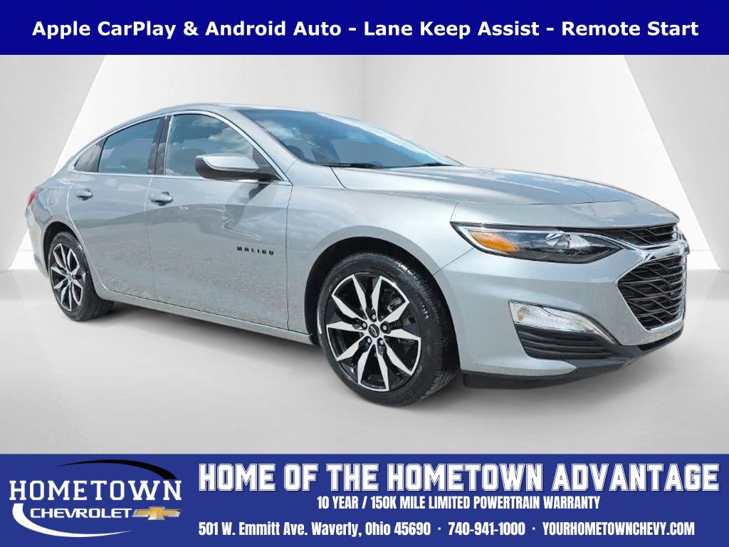 Sterling Gray Metallic 2024 Chevrolet Malibu Sedan Front-Wheel Drive Continuously Variable Transmission