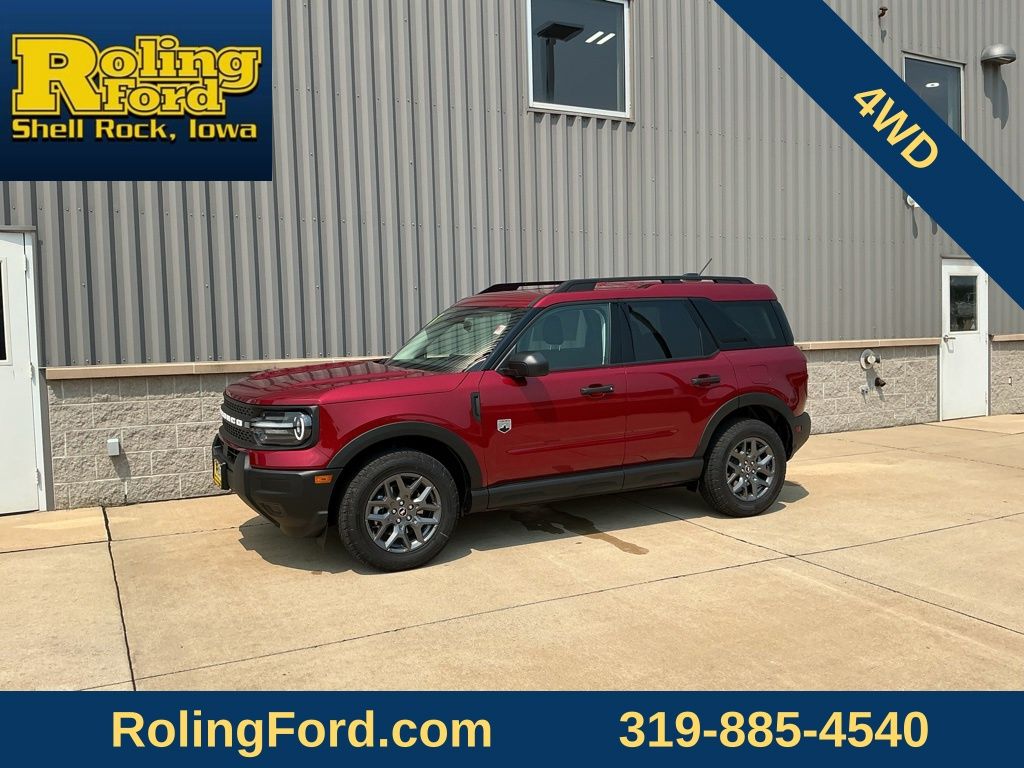 Ruby Red Metallic Tinted Clearcoat 2026 Ford Bronco Sport SUV / Crossover All-Wheel Drive 8-Speed Automatic
