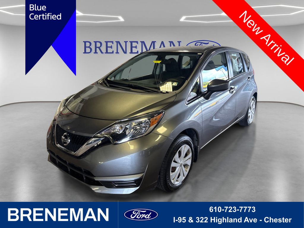 Gray (Gun Metallic) 2018 Nissan Versa Note Hatchback Front-Wheel Drive Continuously Variable Transmission