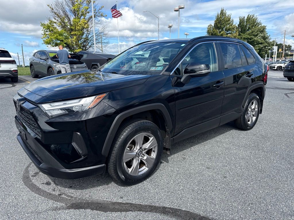 2022 Toyota RAV4 XLE Black at Klick Lewis Buick Chevrolet