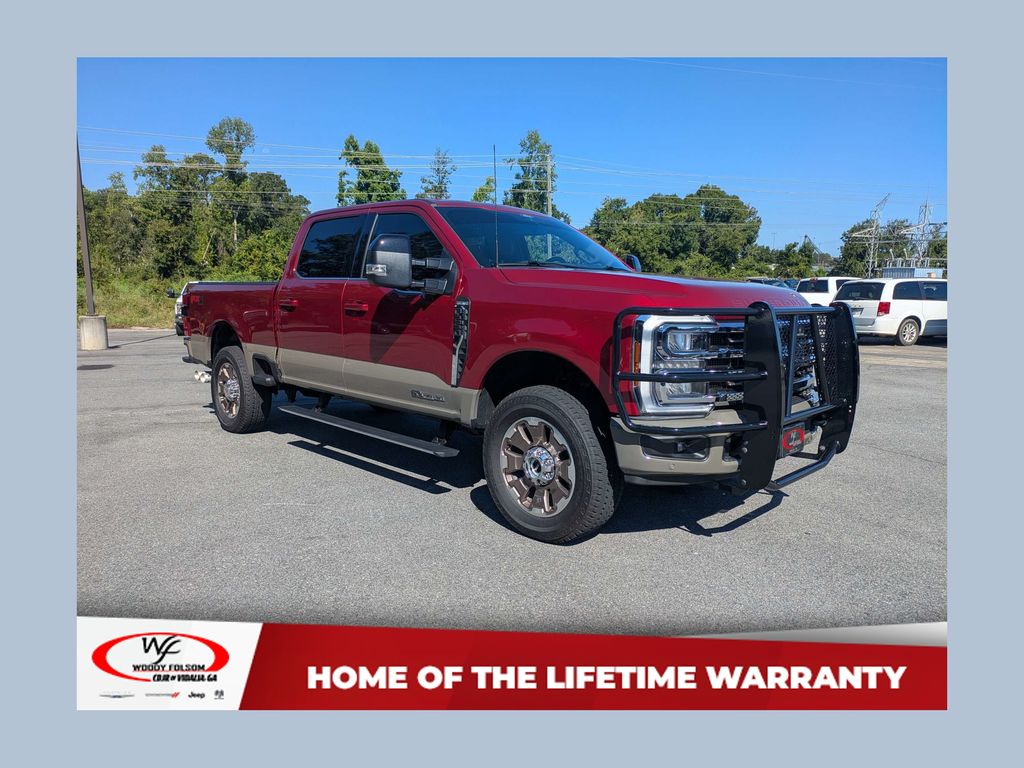 Ruby Red 2026 Ford F-250 Super Duty Pickup Truck Four-Wheel Drive Automatic