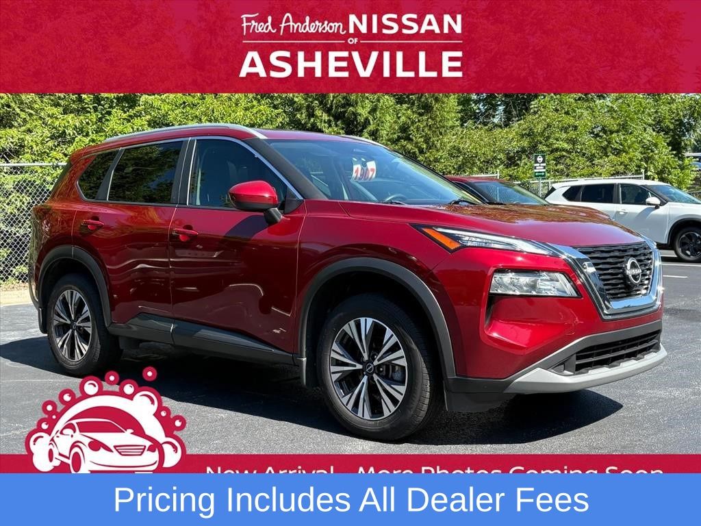 Red (Scarlet Ember Tintcoat) 2023 Nissan Rogue SUV / Crossover All-Wheel Drive Continuously Variable Transmission