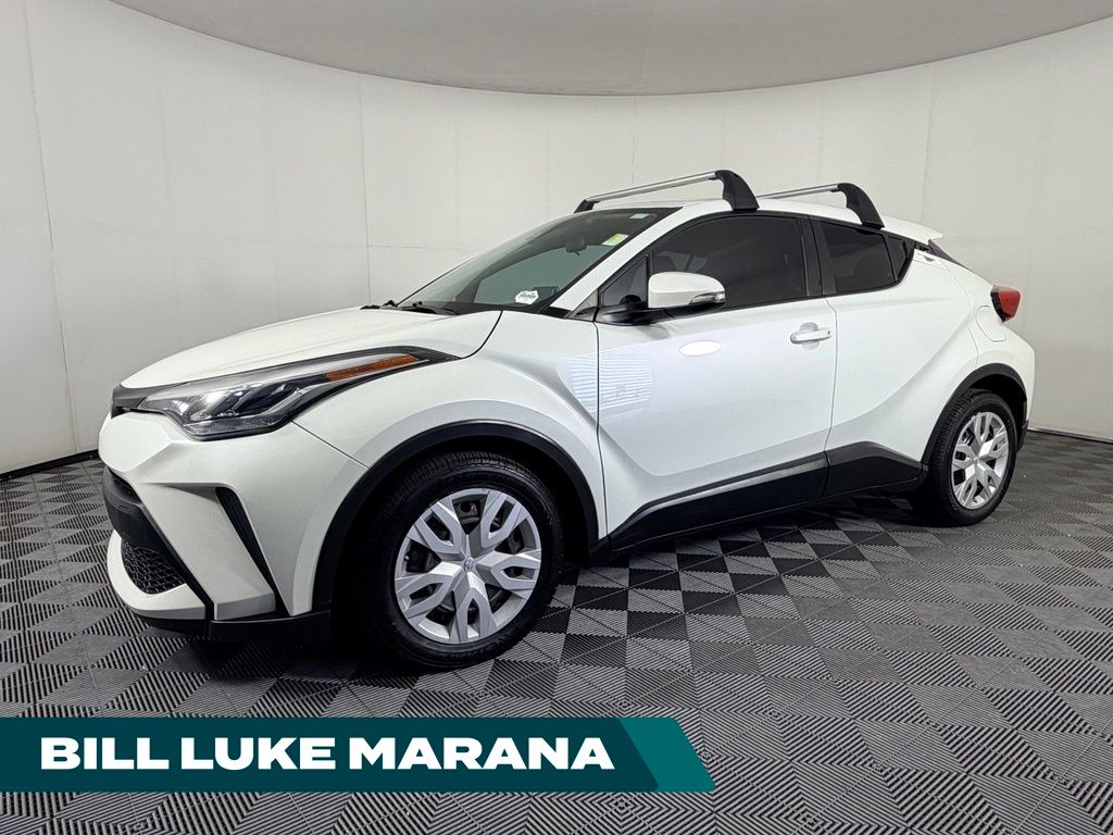 White (Blizzard Pearl) 2021 Toyota C-HR SUV / Crossover Front-Wheel Drive Continuously Variable Transmission