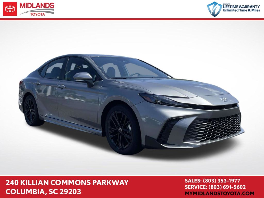Heavy Metal 2026 Toyota Camry Sedan Front-Wheel Drive Continuously Variable Transmission