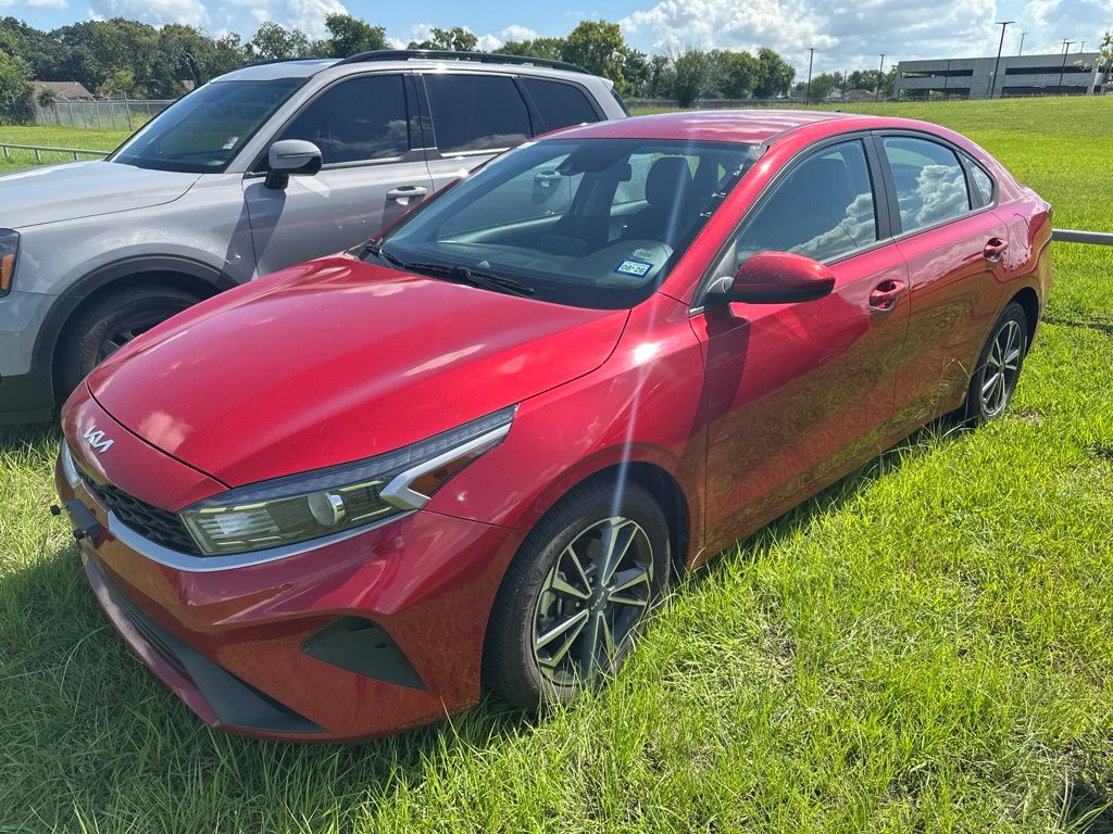 2024 Kia Forte LXS Red at Parkway Family Mazda