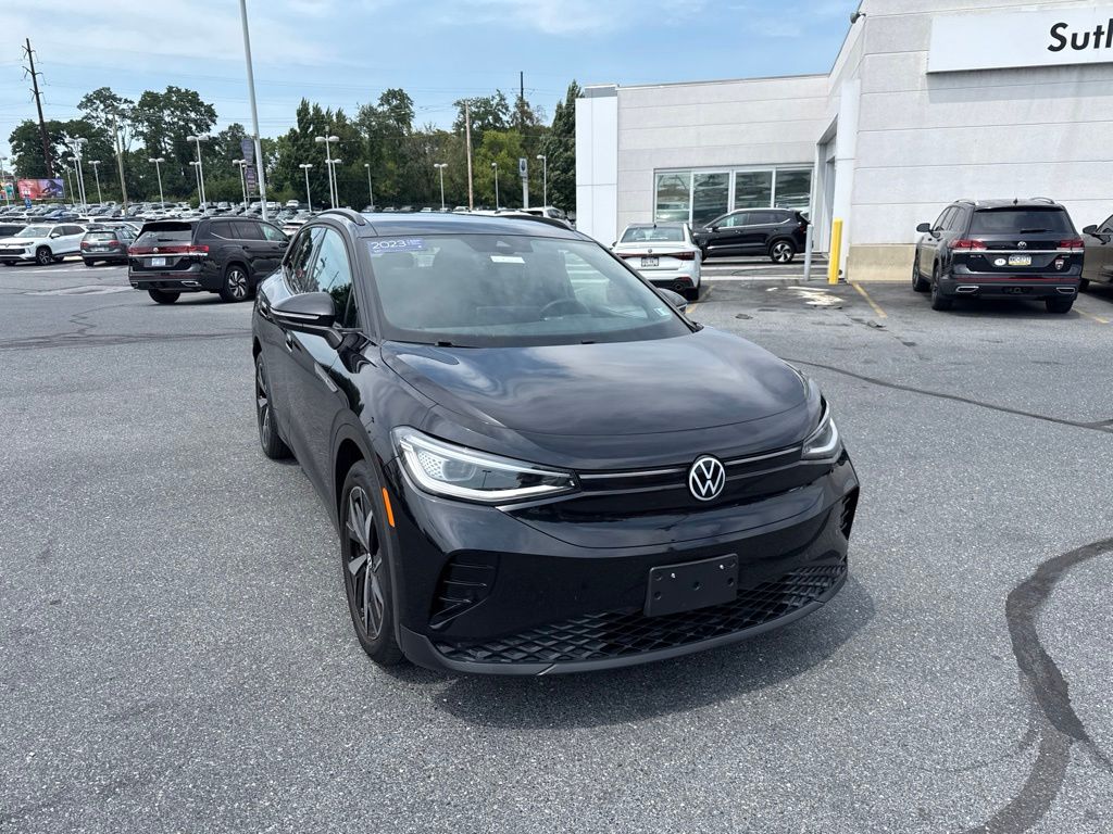 2023 Volkswagen ID.4 Pro S Black at Subaru and VW of Moon Township