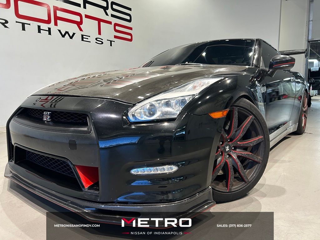 Jet Black Pearl 2014 Nissan GT-R Coupe All-Wheel Drive 6-Speed Automatic
