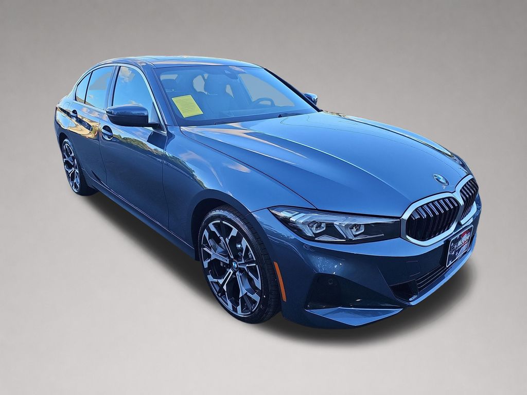 Arctic Race Blue Metallic 2025 BMW 3 Series Sedan All-Wheel Drive 8-Speed Automatic