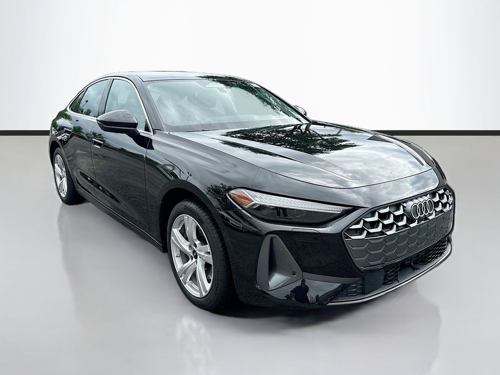 Black Metallic 2025 Audi A5 Sedan All-Wheel Drive 7-Speed Automatic