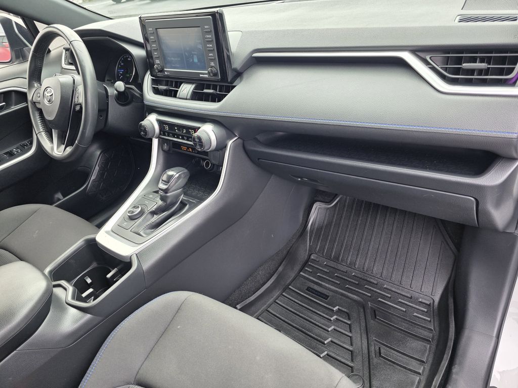 2022 Toyota RAV4 Hybrid SE White at Gullo Toyota