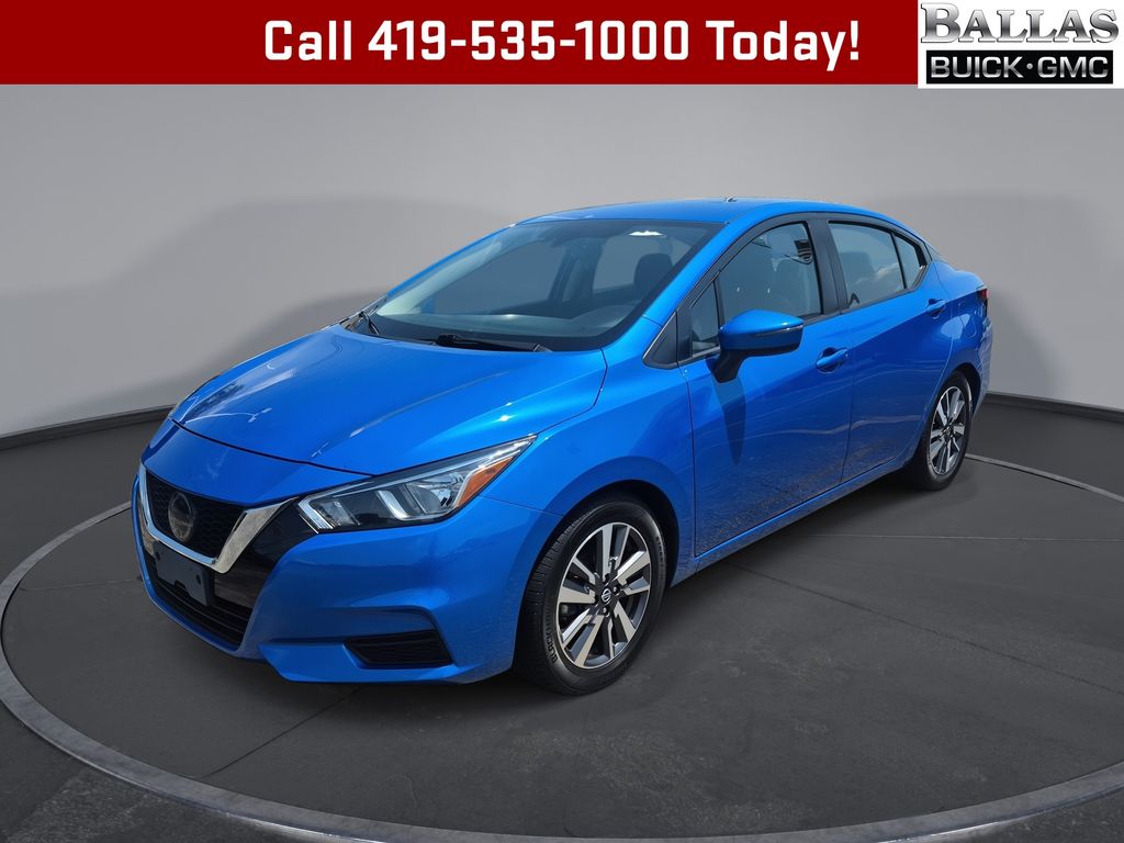 Electric Blue Metallic 2020 Nissan Versa SV FWD Sedan Front-Wheel Drive Continuously Variable Transmission