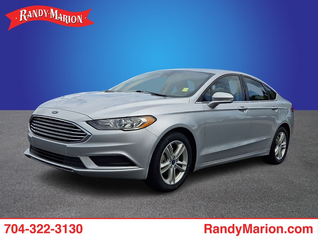 Ingot Silver 2018 Ford Fusion Sedan Front-Wheel Drive 6-Speed Automatic