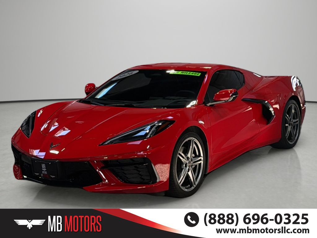 Red 2026 Chevrolet Corvette Coupe Rear-Wheel Drive 8-Speed Dual Clutch
