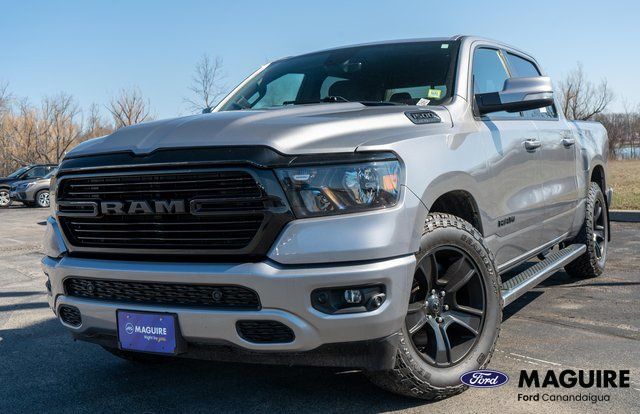 Billet Silver Metallic Clearcoat 2020 RAM 1500 Big Horn Crew Cab 4WD Pickup Truck Four-Wheel Drive 8-Speed Automatic