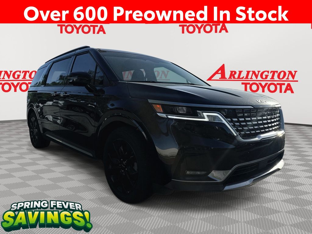 Aurora Black Pearl 2024 Kia Carnival SX FWD Minivan Front-Wheel Drive 8-Speed Automatic