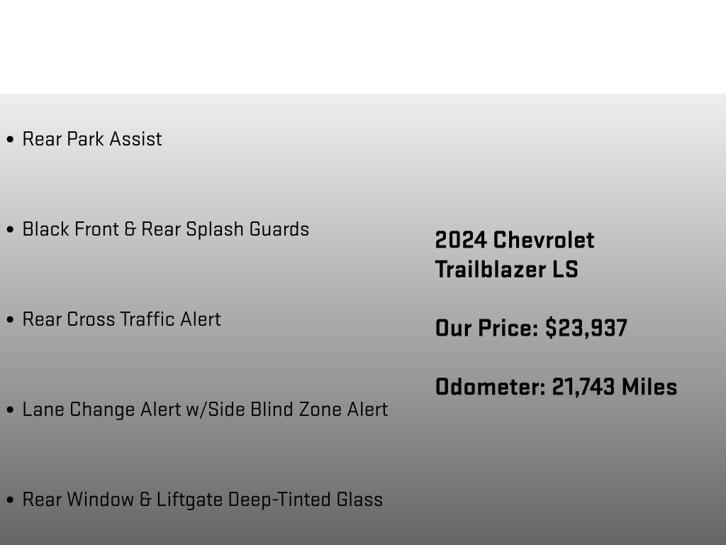 2024 Chevrolet TrailBlazer LS Blue at Auto Express Mitsubishi