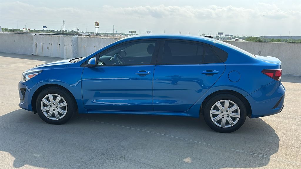 2022 Kia Rio S Blue at Bayway Chrysler Dodge Jeep Ram