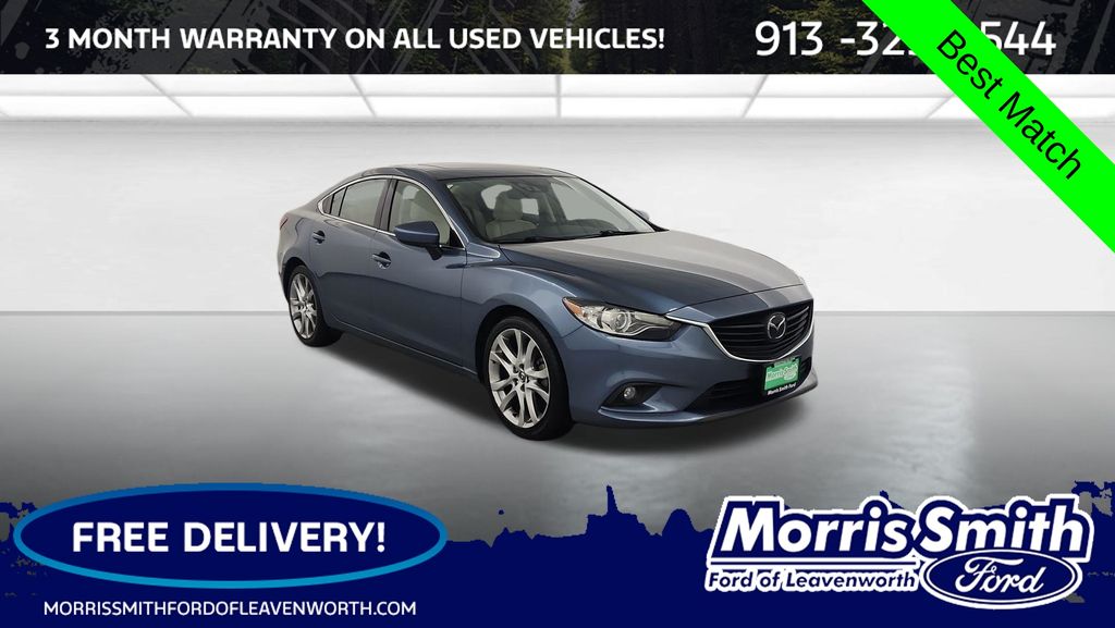 Blue Reflex Mica 2014 Mazda MAZDA6 Sedan Front-Wheel Drive 6-Speed Automatic