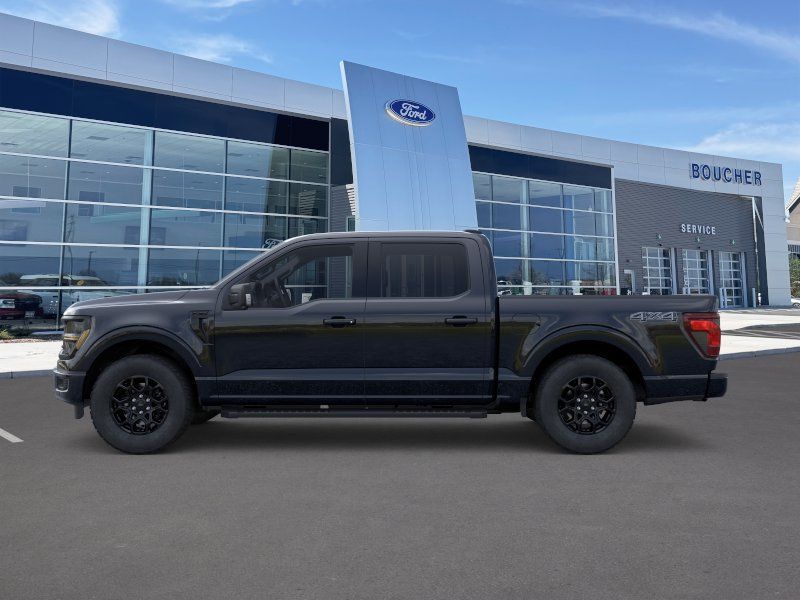 New 2026 Agate Black Metallic Ford XLT image 3