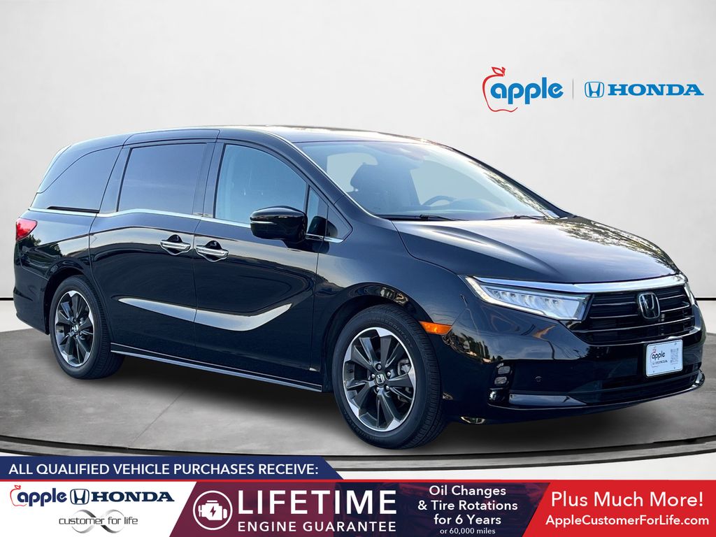 Black 2023 Honda Odyssey Elite FWD Minivan Front-Wheel Drive Automatic
