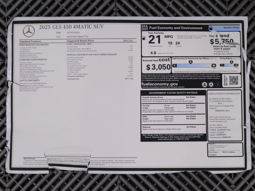 2025 Mercedes-Benz GLS 450 4MATIC 9