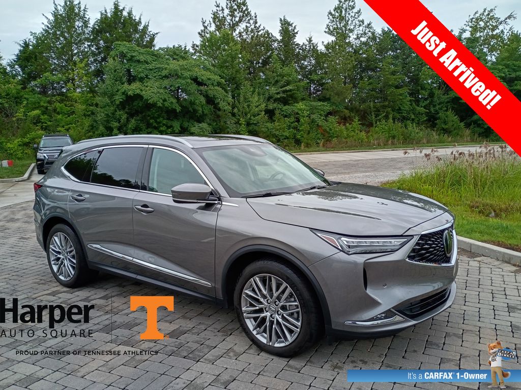 Liquid Carbon Metallic 2022 Acura MDX SUV / Crossover All-Wheel Drive Automatic