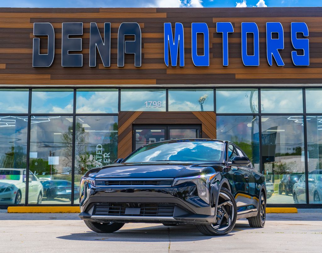 Aurora Black Pearl 2025 Kia K4 EX FWD Sedan Front-Wheel Drive Continuously Variable Transmission