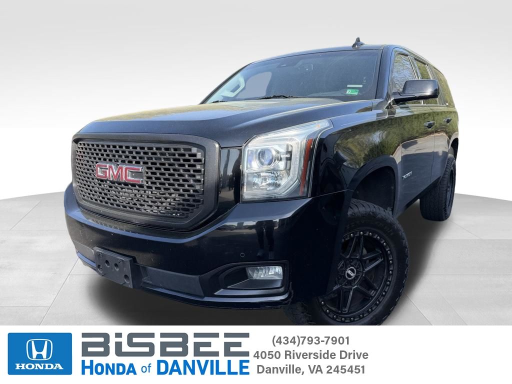 Onyx Black 2016 GMC Yukon SLT 4WD SUV / Crossover Four-Wheel Drive 6-Speed Automatic Overdrive