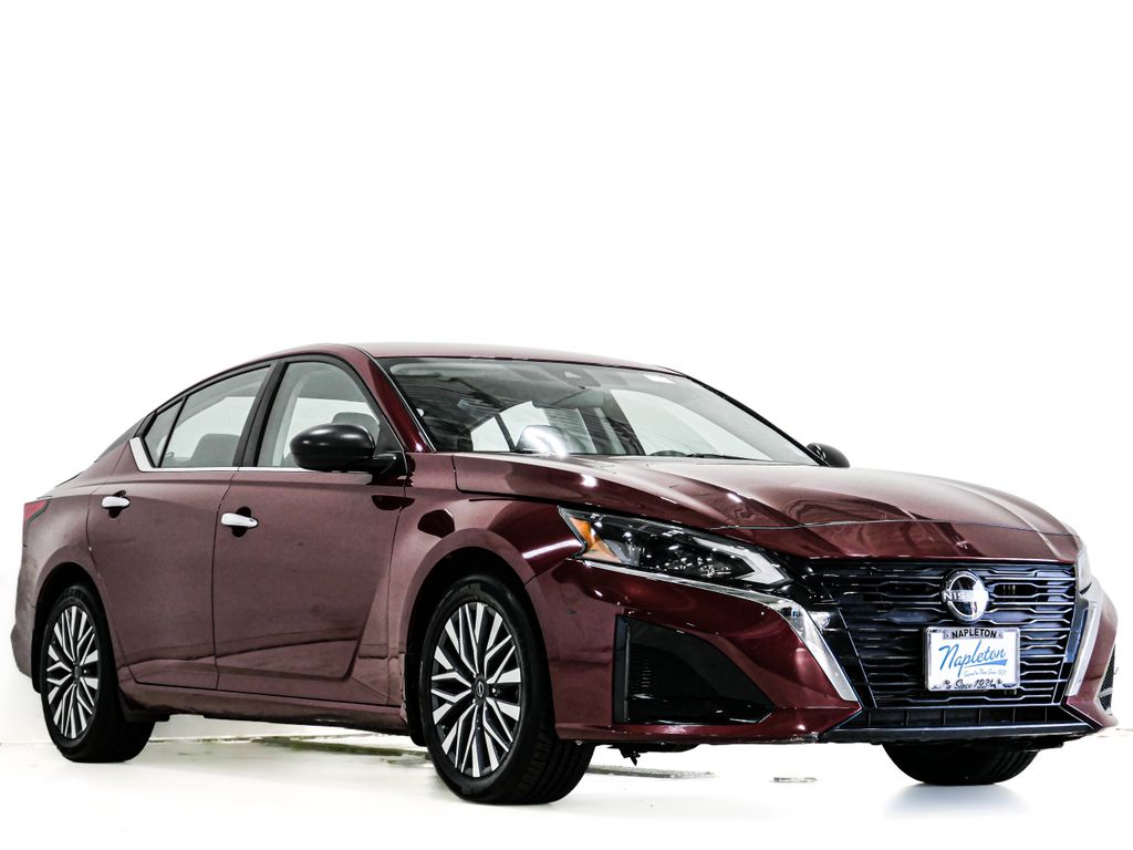 Red (Scarlet Ember) 2024 Nissan Altima Sedan Front-Wheel Drive Continuously Variable Transmission
