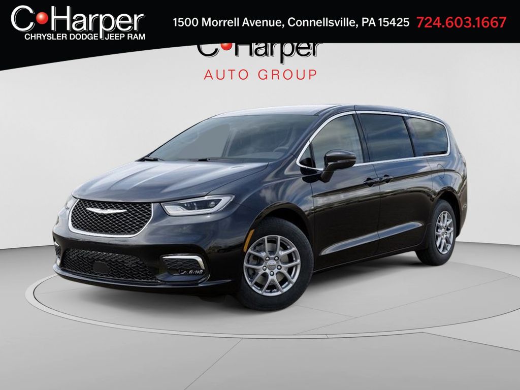 Diamond Black Crystal Pearlcoat 2026 Chrysler Pacifica Minivan Front-Wheel Drive 9-Speed Automatic