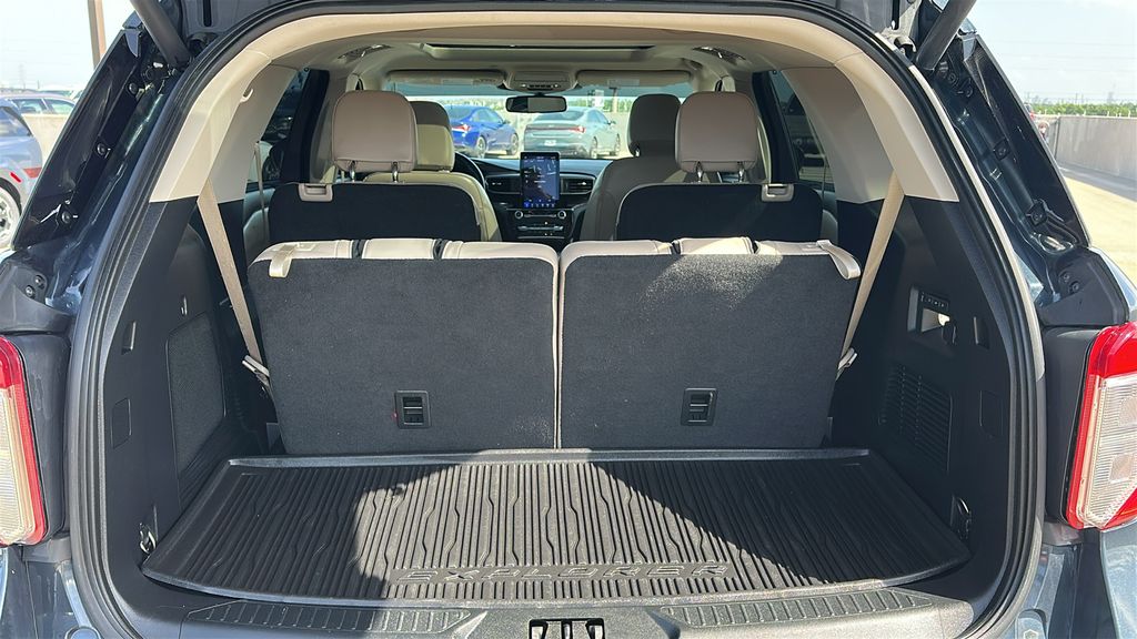 2022 Ford Explorer Limited Blue at DeMontrond Auto Country