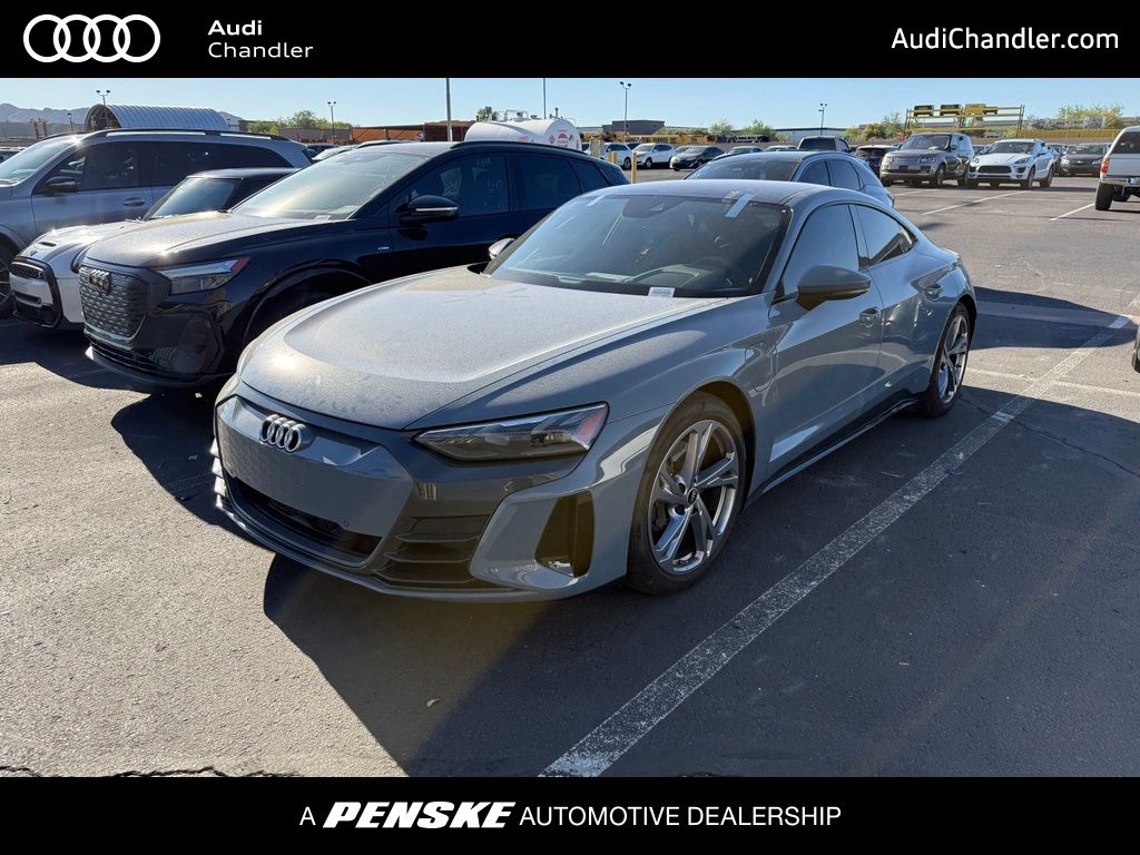 Kemora Gray Metallic 2023 Audi e-tron GT Sedan All-Wheel Drive 1-Speed Automatic