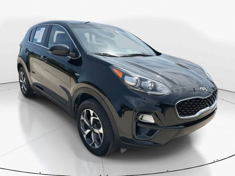 2022 Black Cherry Pearl Kia Sportage LX AWD SUV