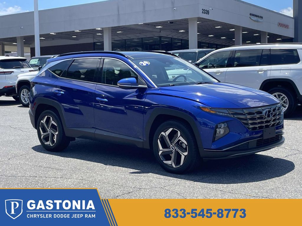 Intense Blue 2024 Hyundai Tucson SUV / Crossover All-Wheel Drive 8-Speed Automatic