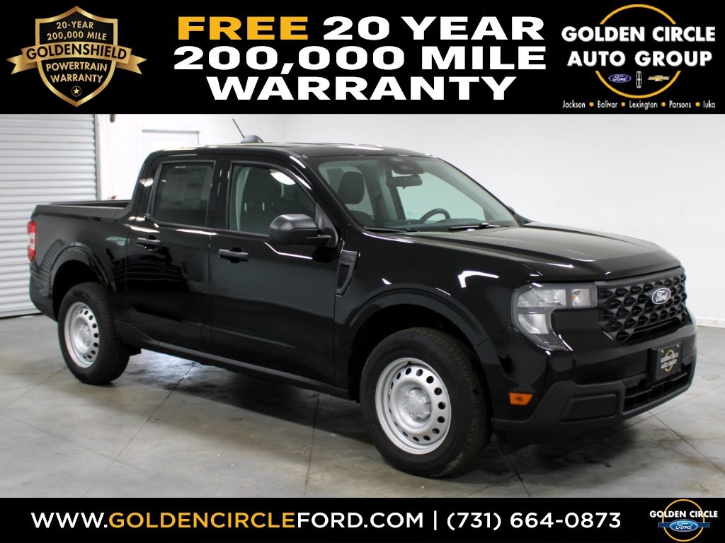 Shadow Black 2026 Ford Maverick Pickup Truck Front-Wheel Drive Continuously Variable Transmission