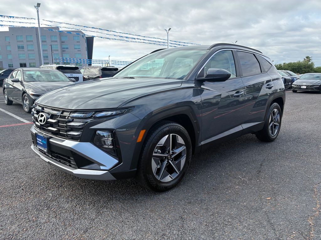 Ecotronic Gray 2025 Hyundai Tucson SEL FWD SUV / Crossover Front-Wheel Drive 8-Speed Automatic